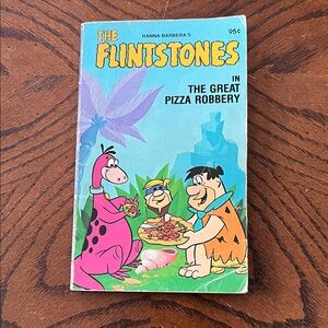 The Flintstones kids book | The Great Pizza Robbery | 1978